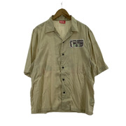 DIESEL S-BRACK-B-EPBR ビジュースタッズシャツ 46 ベージュ