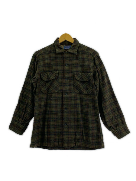 PENDLETON 長袖シャツ 50s 開襟シャツ ウールシャツ
