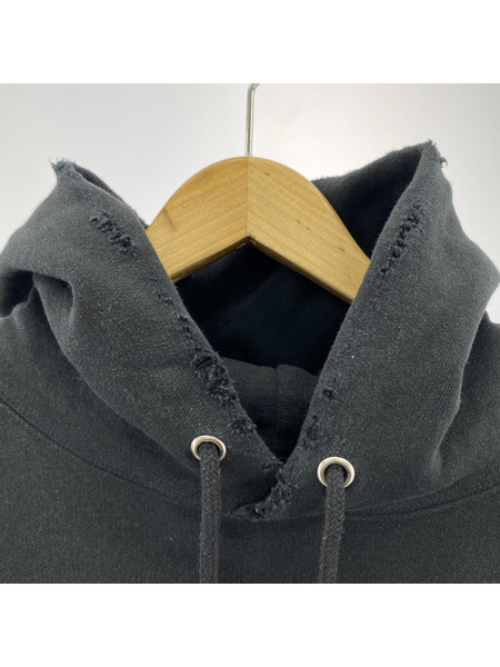 ANCELLM パーカー NEW YEAR SWEAT HOODIE Black