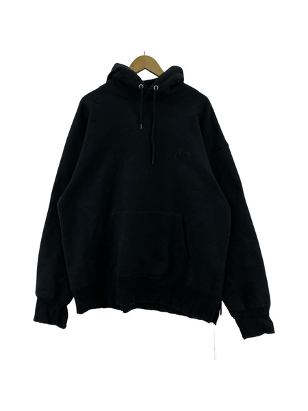 ANCELLM パーカー NEW YEAR SWEAT HOODIE Black
