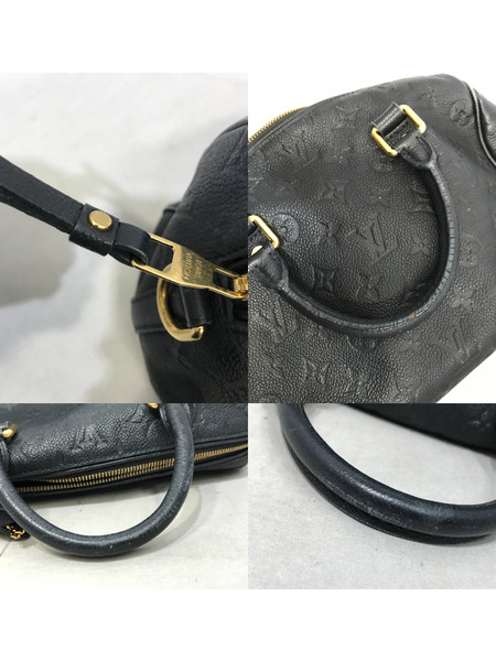 Louis Vuitton ハンドバッグ Louis Vuitton スピーディバンドリエール 黒 レザー 25