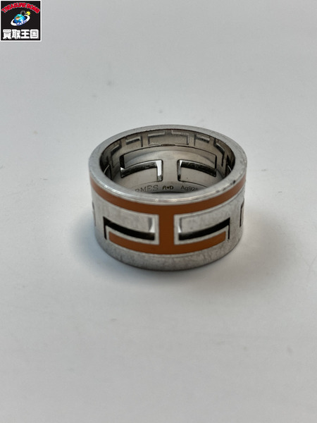 HERMES エルメス ムーブアッシュリング シルバー925 サイズ49 約9号