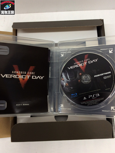 ARMORED CORE VERDICT DAY COLLECTORS EDITION・Vセット[値下]