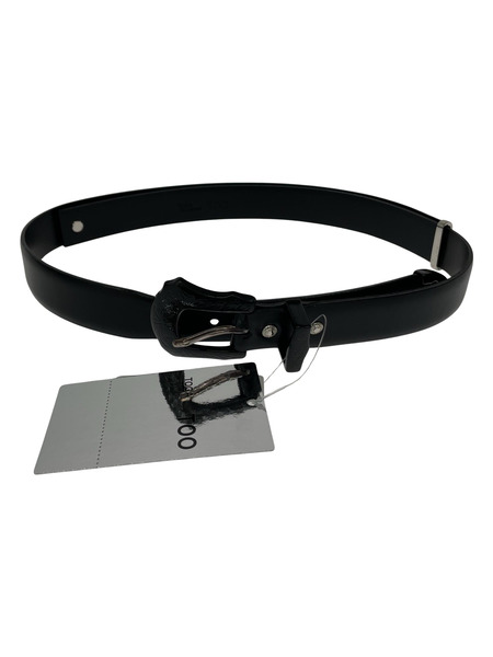 TOGA ソノ他 LEATHER BELT BLK