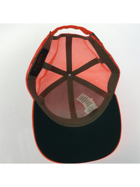 FILSON キャップ LOGGER MESH CAP/オレンジ