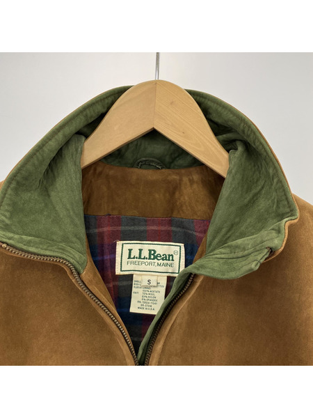 L.L.Bean OLD USA製 スエードブルゾン ジャケット 茶