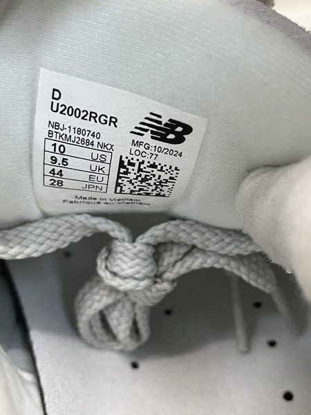 NEW BALANCE U2002RGR スニーカー 28.0 グレー