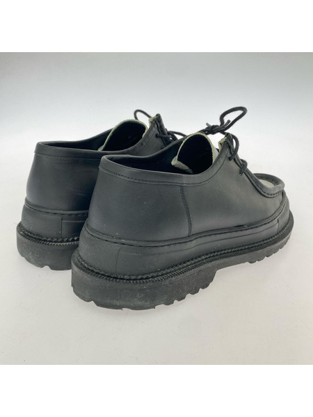 uniform experiment シューズ Amb バイカラー レザーチロリアンシューズ 41 黒 白