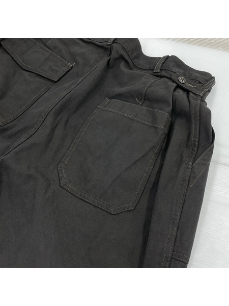 A.PRESSE USAF Hemmed Bottoms モデファイミリタリーパンツ 2 ブラック