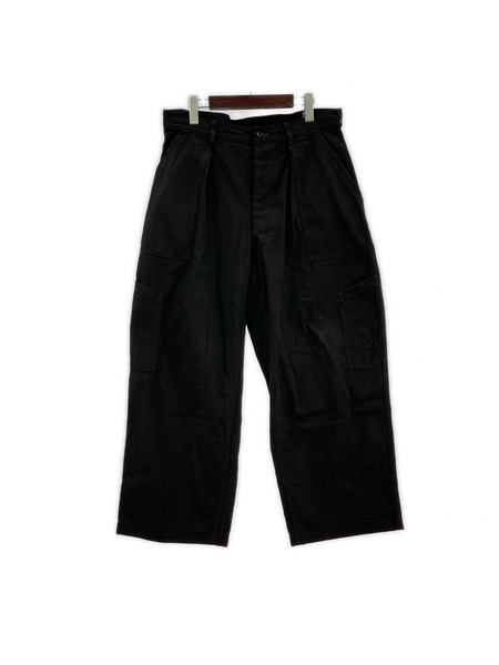 A.PRESSE USAF Hemmed Bottoms モデファイミリタリーパンツ 2 ブラック