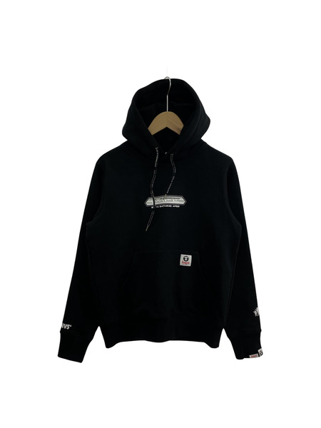 A BATHING APE Aape パーカー 黒 S