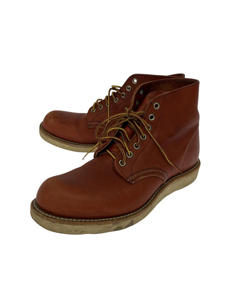 RED WING 8166 USA製 6inch CLASSIC PLAIN TOE ブーツ 25.5㎝ 茶