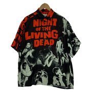 WACKO MARIA 22SS NIGHT OF THE LIVING DEAD S/S シャツ ブラック (L)