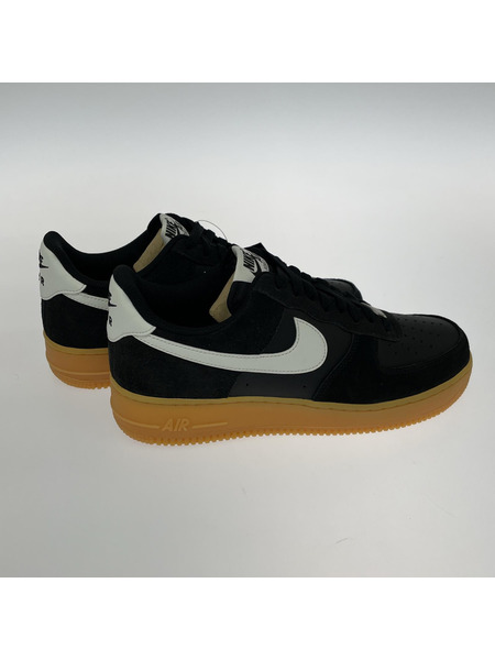 NIKE Air Force 1 Low 07 LV8 黒 茶 26㎝ FQ8714-004