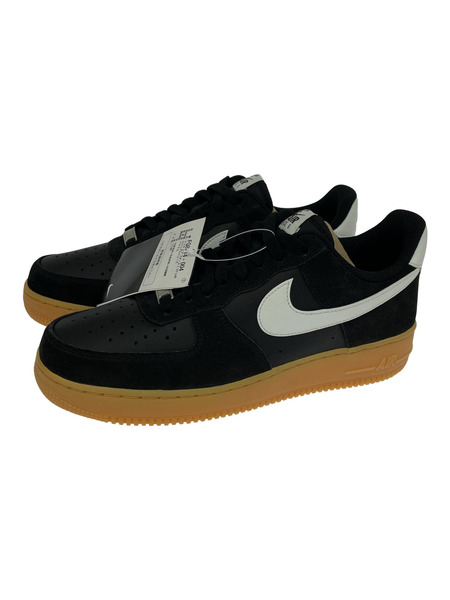 NIKE Air Force 1 Low 07 LV8 黒 茶 26㎝ FQ8714-004