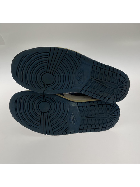 NIKE W AIR JORDAN 1 MID FRENCH Blue size26.5