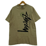 STUSSY 80s BUANA STOCK S/Sカットソー（L）ベージュ