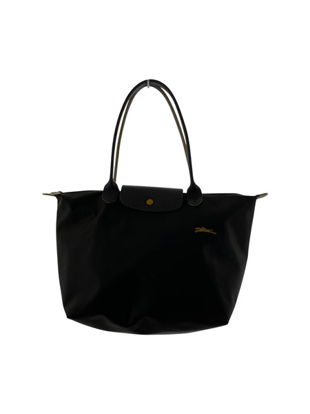 LONGCHAMP L1623619300 ワンポイント刺繍トートバッグ　グレー