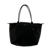 LONGCHAMP L1623619300 ワンポイント刺繍トートバッグ　グレー