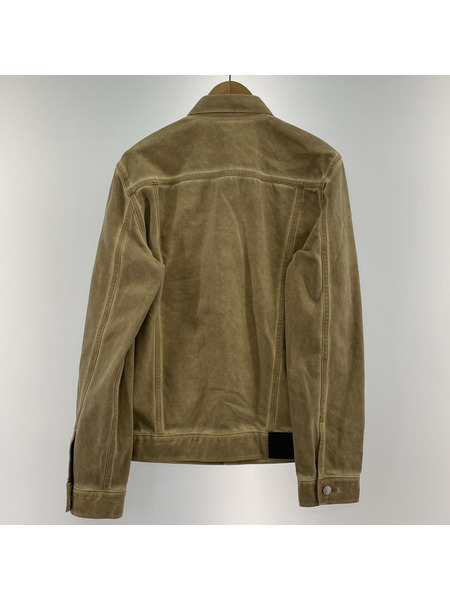Calvin Klein デニムジャケット イエロー (S)
