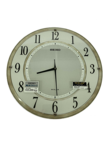 SEIKO ソノ他 ソーラー 電波掛ケ時計
