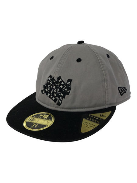 GOD SELECTION XXX×NEW ERA キャップ /グレー[値下]