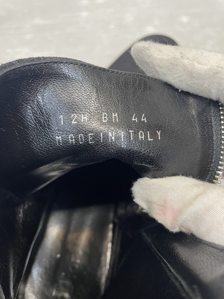 Dior HOMME サイドジップ オイルドスエードブーツ 44 ブラック