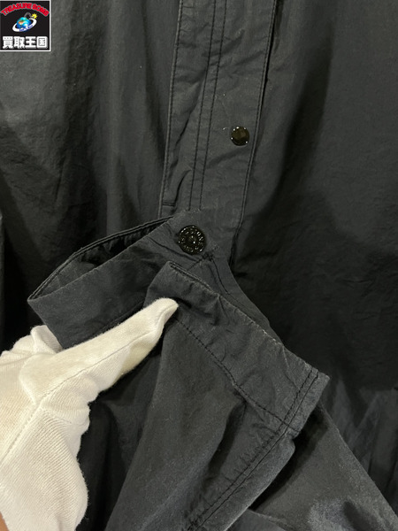 STONE ISLAND 16SS Charcoal Cotton Shirt M