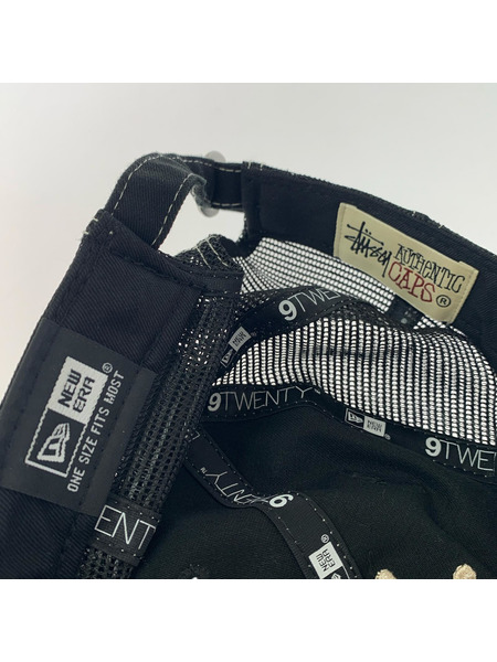 STUSSY キャップ ×New Era
