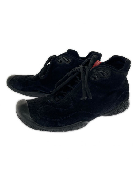靴 PRADA/SPORT/スエードハイカットスニーカー/7 1/2