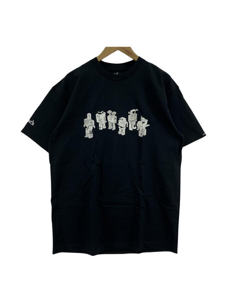 STUSSY×CUSTOMADE S/Sカットソー/BLK/AXIS