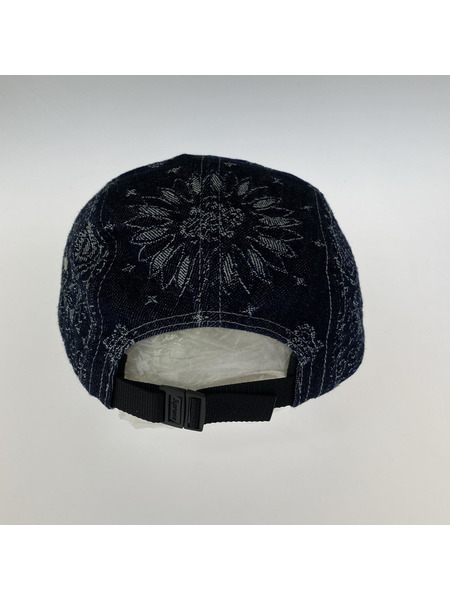 Supreme キャップ 25SS bandana jacquard denim camp cap