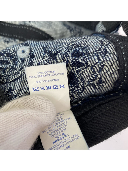 Supreme キャップ 25SS bandana jacquard denim camp cap
