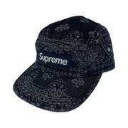 Supreme キャップ 25SS bandana jacquard denim camp cap