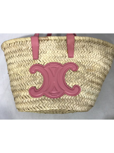 ハンドバッグ CELINE Flamingo かごバッグ トリオンフパニエティーン