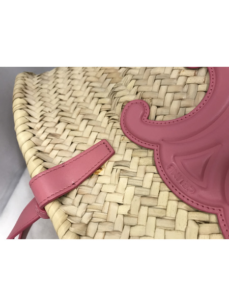 ハンドバッグ CELINE Flamingo かごバッグ トリオンフパニエティーン