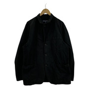 COMME des GARCONS HOMME コットンテーラードジャケット 製品染メ L ブラック