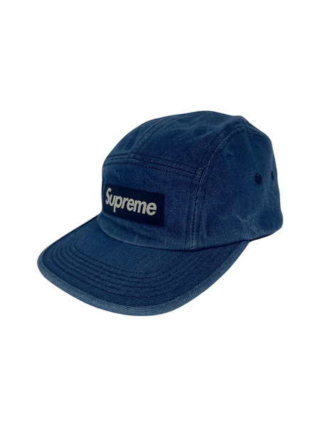 Supreme washed chino twill camp cap インディゴ