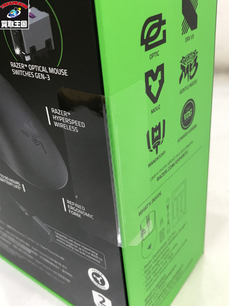 RAZER DEATHADDER V3 PRO ゲーミングマウス ワイヤレス 黒 未開封