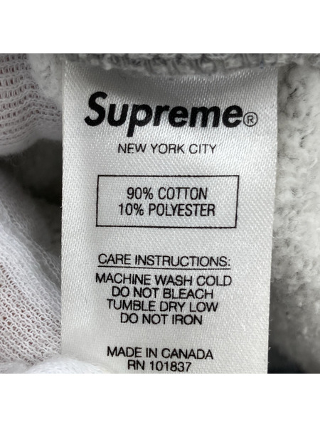 Supreme スウェット・トレーナー 21SS Stacked Logo Crewneck GRY XL