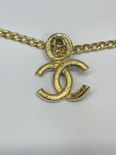 CHANEL 22ss ロゴトップ ゴールドネックレス
