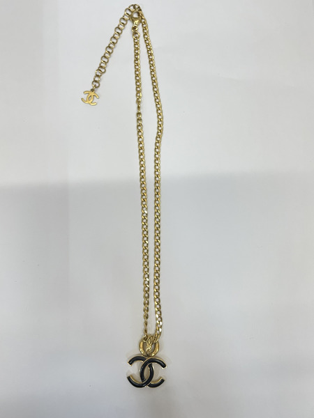 CHANEL 22ss ロゴトップ ゴールドネックレス
