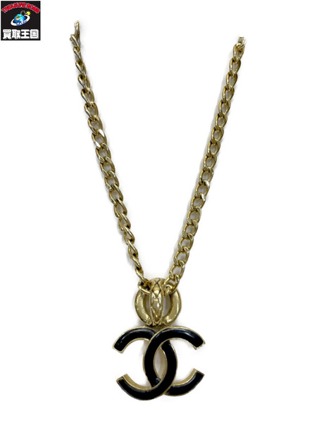 CHANEL 22ss ロゴトップ ゴールドネックレス