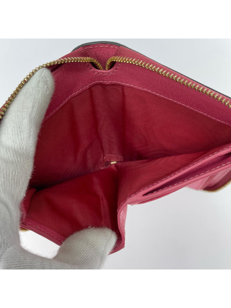 FURLA コンパクトウォレット ピンク