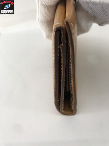 HERMES 長財布 ベアンスフレ 茶  I刻　4N