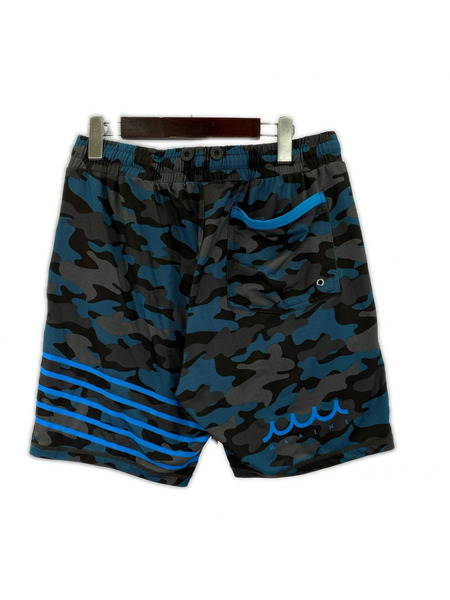muta ショートパンツ MESH CAMO ブルーラッシュハーフパンツ