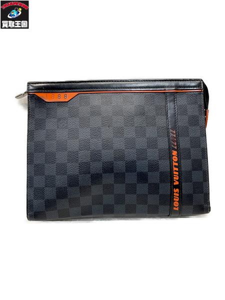 LOUIS VUITTON 19ss LVレースコレクション ポシェット ヴォワヤージュMM ダミエコバルト