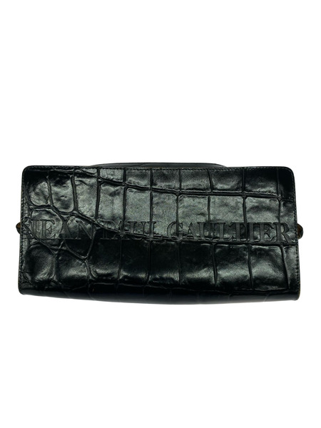 JEAN-PAUL GAULTIER ソノ他バッグ クロコ型押シレザー クラッチバッグ