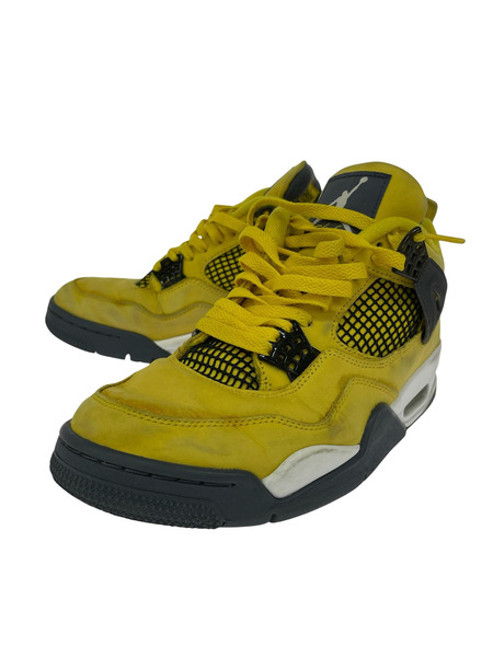 NIKE AIR JORDAN 4 RETRO TOUR YELLOW (27.5cm) CT8527-700