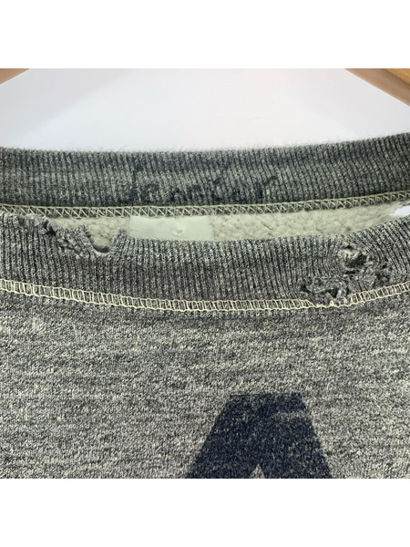 JACKSON MATISSE ニット・セーター ダメージ加工 グレー